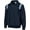 Navy/Powder Blue, variant on BBS320 Microfiber Pullover Half Zipper Umpire Jacket (Navy/Powder, X-Large)