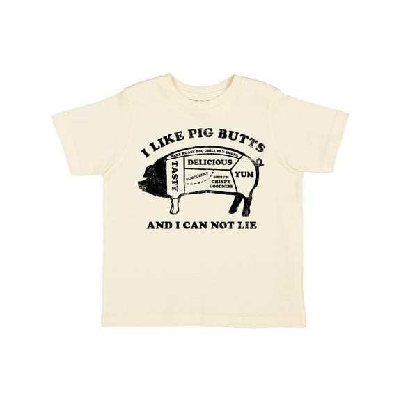 Inktastic I Like Pig Butts Boys or Girls Toddler T-Shirt