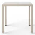 thumbnail image 5 of WestinTrends Playa 31.5" Iron Metal Frame Outdoor Square Patio Dining Table, Sand, 5 of 16