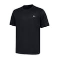 thumbnail image 5 of Womens Running Shirts Summer Crewneck Short Sleeve Basic Tee Breathable Slim Dry Fit Shirts Workout Tops Athletic Sports Tshirts, Black L, 5 of 8