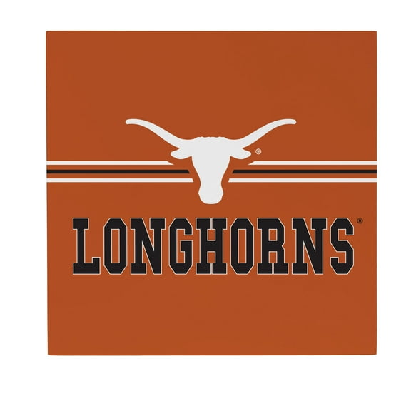 Texas Longhorns 12" x 12" Wood Wall Sign