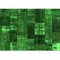 thumbnail image 1 of Ahgly Company Indoor Rectangle Patchwork Green Transitional Area Rugs, 3' x 5', 1 of 1