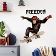 thumbnail image 1 of Adhesivos de pared Skateboarding Gorilla PVC Freedom 40 x 40 cm, 1 of 4