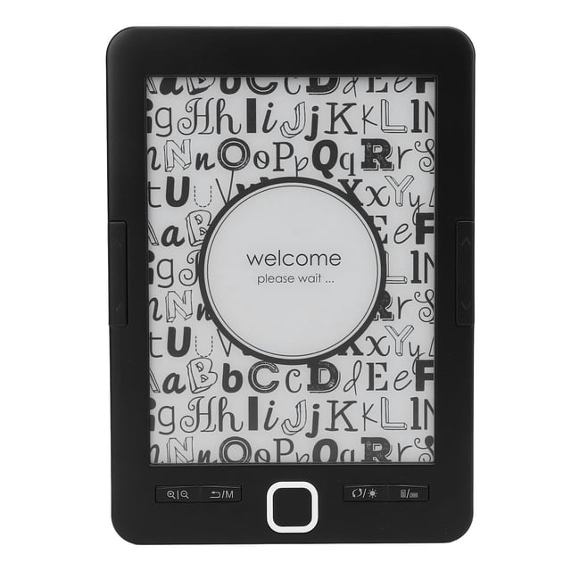 Ink Screen Book Reader, Eye Portable 6 Inch Electric Book Reader Text Highlighting for Home for Travel