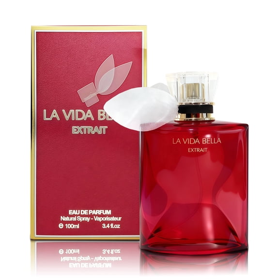 La Vida Bella Extrait Eau de Parfum, Perfume for Women, 3.4 Fl Oz Spray Perfumes Para Mujer Long Lasting Fragrance for Women