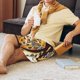 thumbnail image 5 of Fotbe Fall Farmhouse Pumpkins Pantalones Cortos de Pijama para Hombre, Ropa de Dormir, Pantalones de Pijama Cortos para Hombre-Small, 5 of 6
