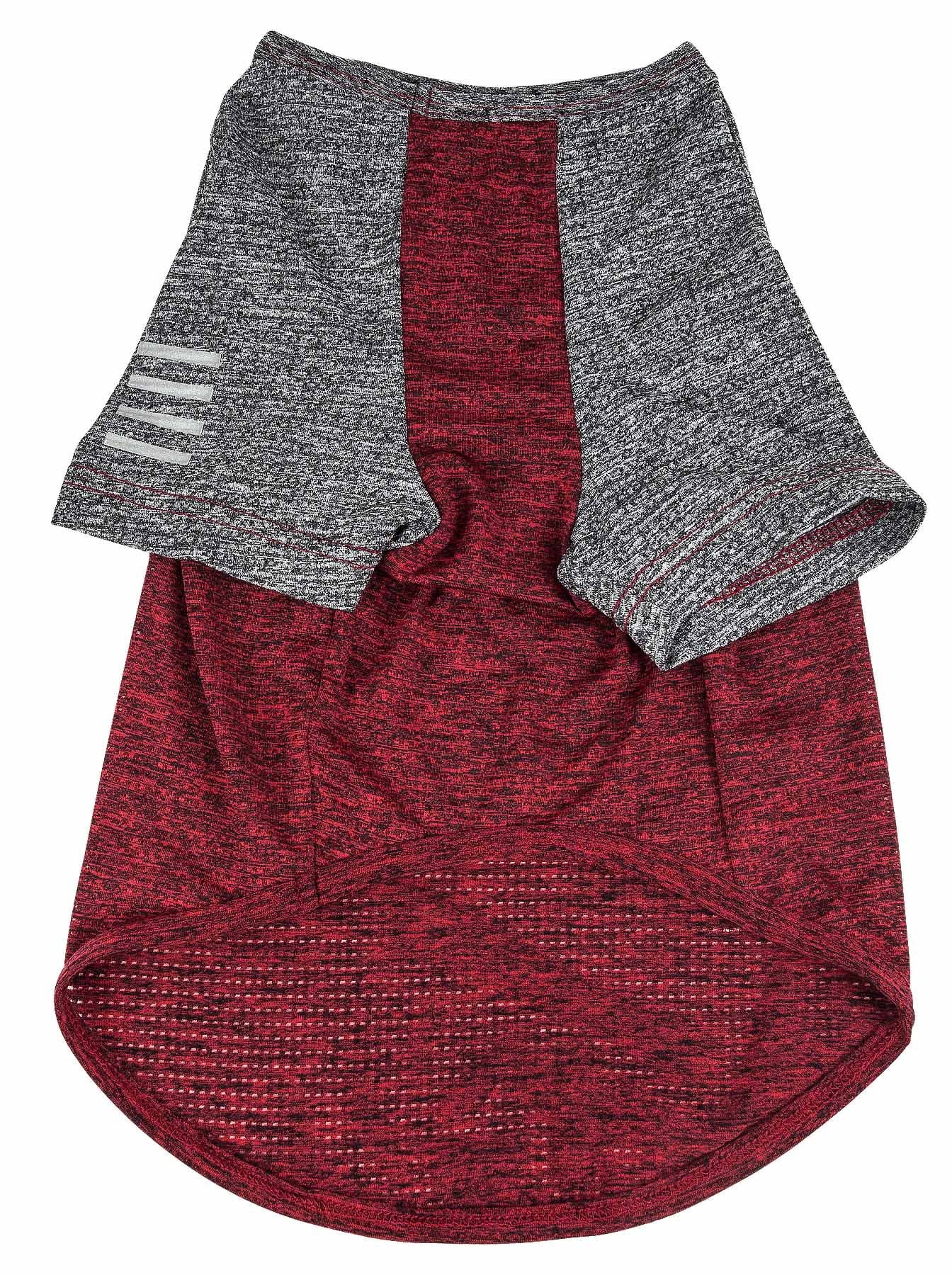 Pet Life ® Active 'Hybreed' 4-Way-Stretch Fitness Performance Dog T-Shirt