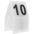 thumbnail image 2 of Marcadores de números acrílicos, marcadores de números reutilizables, marcadores de números de evidencia para mesa de restaurante, 10 Uds., 2 of 5