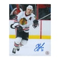 thumbnail image 1 of Steve Thomas Photo d'Action de Match des Blackhawks de Chicago Autographiée 8x10, 1 of 2