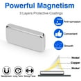thumbnail image 2 of DIYMAG Neodymium Magnets Strip, Heavy Duty Rectangular Magnets for Crafts, Tool Storage, Fridge, DIY, Office- Pack of 120, 2 of 6