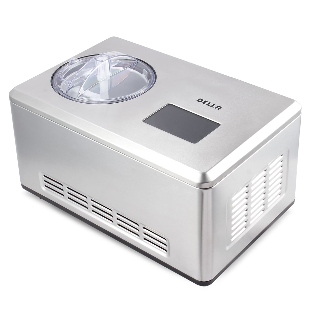 DELLA Ice Cream Maker 2.2 quart Automatic Frozen Ice Cream Timer