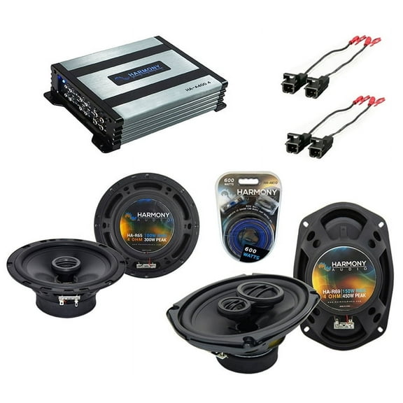Harmony Chevy Camaro 2010-2015 HA-R69 6x9" 450W, HA-65 6.5" 300W & 800W Amp