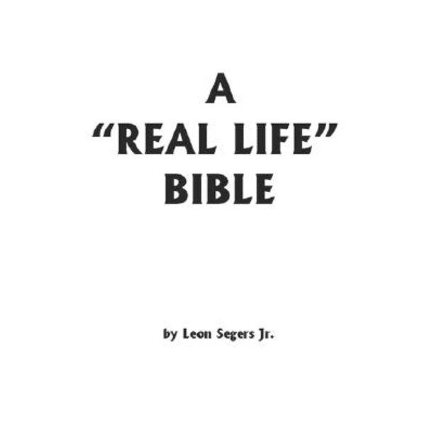 a-real-life-bible-paperback-walmart-walmart