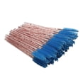 thumbnail image 1 of Vogacara Paquete de 50 cepillos para pestañas, accesorios multicolores para mujeres, varitas dulces para el Día de San Valentín, pinzas para Pinceles de maquillaje y herramientas Varilla Rosa/Azul, 1 of 6