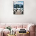 thumbnail image 2 of Cuadro Decorativo - Lago de montaña Jr  Impresión en canvas, estrechado, 2 of 2