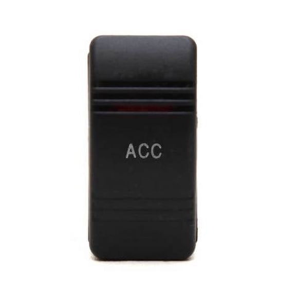 Carling Contura III On/Off Boat Rocker Switch | 3 Spade 12 Volt Lighted