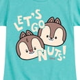 thumbnail image 3 of Disney - Let's Go Nuts - Toddler & Youth Girls Short Sleeve Graphic T-Shirt, 3 of 5