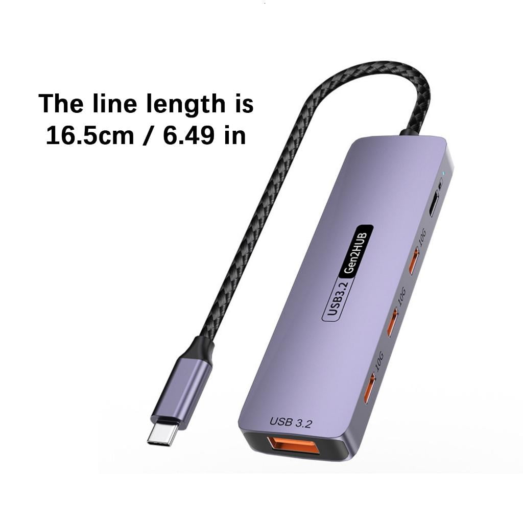 Multifunction USB C Hubs 10Gbps PD100W 140W Chargers USB 3.2 Converters 4K HDTV Port For Laptop Smartphone Accessories