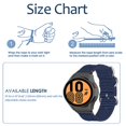thumbnail image 2 of Correa De Repuesto Compatible Con Samsung Galaxy Watch4 40/44 Mm Watch4 Classic 42/46 Mm 20 Mm Correas De Reloj De Lona Cateissary EL017171-10, 2 of 5