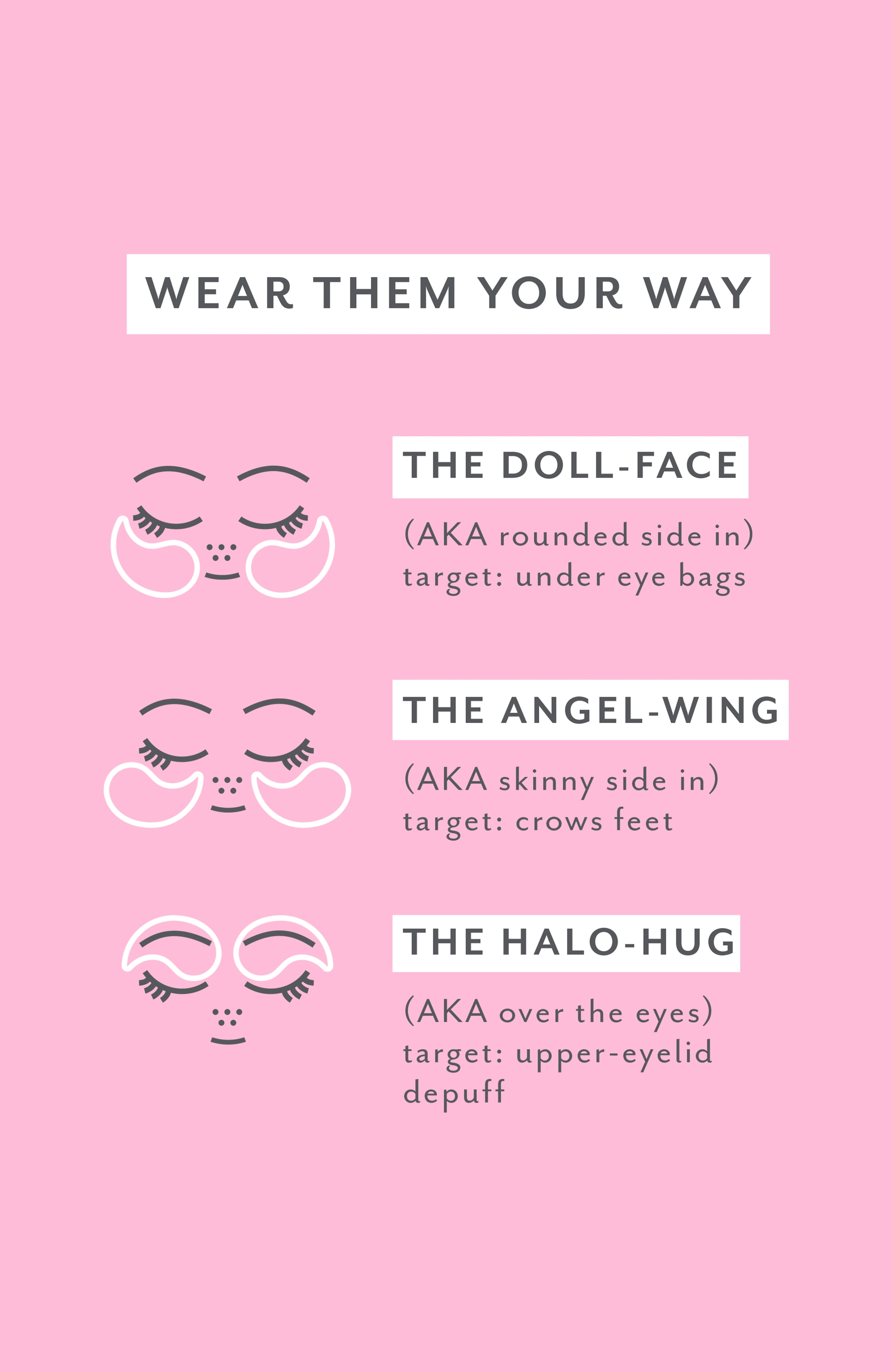 Patchology Serve Chilled Rosé Eye Gels- Single