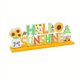 thumbnail image 1 of Decoraciones para fiestas de verano Centros de mesa Decoraciones de verano Decoraciones de mesa de madera Decoración de bandeja escalonada temática de gnomos para el verano, 1 of 2