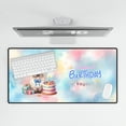 thumbnail image 4 of Happy Birthday Cute Kitten Ragdoll with Cake Gifts Party Hat Desk Mat Full Keyboard Mouse Pad Cat Lover Kitten Owner Gifts Idea Large Mousepad - 00029, 4 of 5