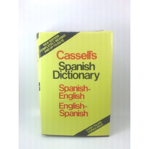 Pre-Owned Cassell's Spanish-English, English-Spanish Dictionary (Hardcover) 0025229109 9780025229105