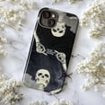 thumbnail image 6 of Skeleton Reflection “Our Last Goodbye” Dual Layer Phone Case, Gothic Starry Night Protective Phone Cover, Gift for iPhone 16 15 14 13 12 11 Pro Plus Mini, 6 of 6