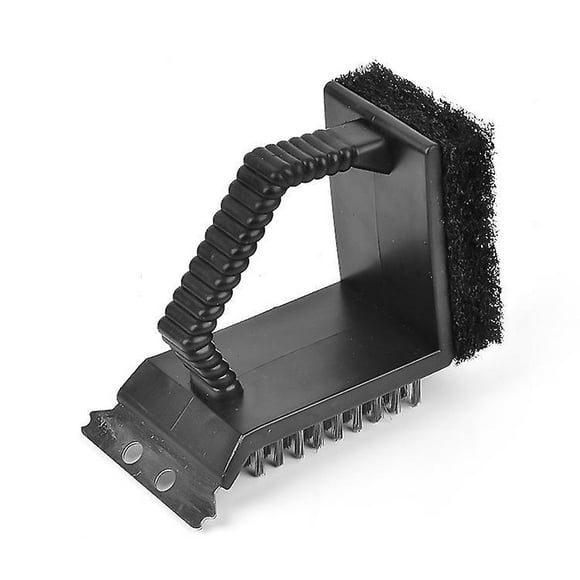 Dww-brosse De Nettoyage Angle Droit Trois En Un En Acier Inoxydable, Brosse De Nettoyage De Piscine, Ustensiles De Barbecue