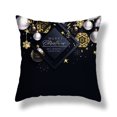 thumbnail image 1 of Fundas de almohadas navideñas Fundas de almohadas navideñas, Adornos navideños, Fundas decorativas de almohadas navideñas, Fundas de almohadas de vacaciones de invierno con ciervos de Papá Noel kaili Sencillez, 1 of 2