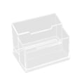 thumbnail image 4 of DOLITY Business Card Holder for Desk Acrylic Display Meetings Home Name Cards Stand 2Slot 10.5x6.6x6.3cm, 4 of 9