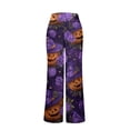 thumbnail image 6 of Halloween Pajamas Women Halloweens Yoga Pajamas Comfy Stretch Drawstring Pajamas Sleepwear Matching Pajamas Halloween Christmas Gifts, 6 of 7