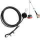 thumbnail image 5 of Soidarity Cable de gimnasio ajustable Cable de gimnasio Cuerda de alambre con hebillas Cable de ejercicio portátil Cuerda de acero resistente Cable de Gimnasios en casa Negro 2M Soidarity OD010758-02, 5 of 6