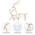 thumbnail image 2 of 2pcs Nordic Style Candle Holder Iron Candlestick Desktop Vintage Candle Rack, 2 of 8