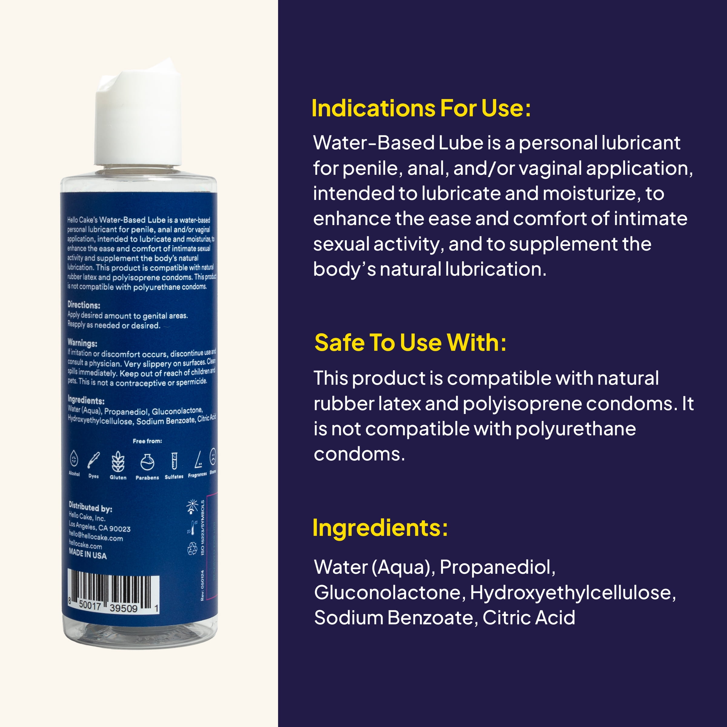 water based lubricant irritation Serenity Water Based Lubricant main image 0