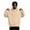 Beige, variant on Mens Zip Up Hoodie Oversized Hooded Sweatshirt Full Zipper Long Sleeve Soft Warm Casual Jacket with Pockets Drawstring for Lounge Gym Outdoor Activities