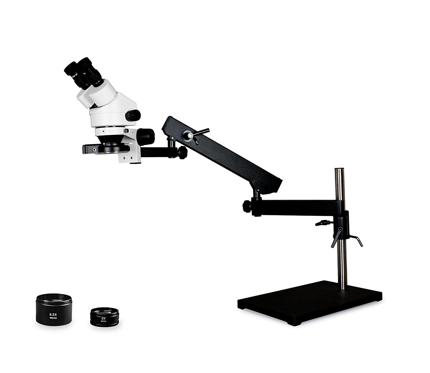 Vision Scientific Binocular Zoom Stereo Microscope, 10x WF, 0.7x-4.5x ...