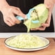 thumbnail image 1 of Rallador y pelador de repollo de acero inoxidable con hoja de boca ancha, cortador en juliana y triturador de verduras para preparar comidas sin esfuerzo, ideal para ensaladas, coles de col, 1 of 8