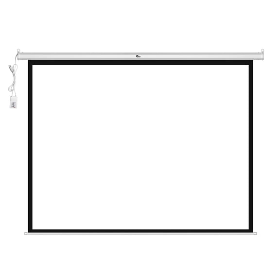 Pantalla para Proyector Qian QXS-1E120 Electrica 120' Formato 1:1 HD y FHD