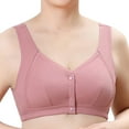 thumbnail image 2 of Vedolay Lingerie Women's Medium Support Seamless Racerback Bra,Pink 90, 2 of 3