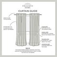 thumbnail image 2 of Exclusive Home Sateen Twill Woven Room Darkening Blackout Grommet Top Curtain Panel Pair, 52"x84", Blue, 2 of 6