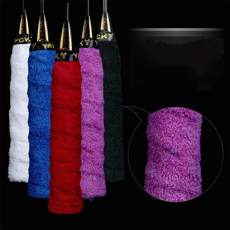Badminton Racket Towel Grip Sweatband Sweat-absorbent Non-slip Sporting-goods 