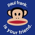 thumbnail image 2 of Junior's Paul Frank Is Your Friend Julius Graphic Tee Royal Blue Medium, 2 of 3