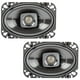 Polk Audio DB462 4x6" 150W 2-Way Car/Marine Coaxial Speakers Stereo Black - image 1 of 5