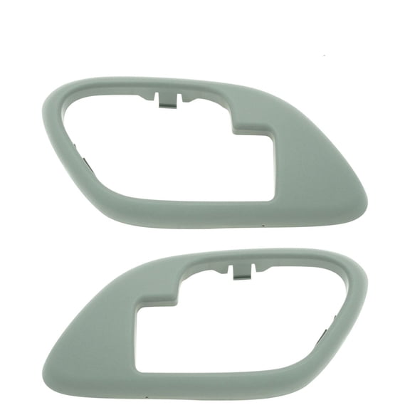 Geelife Interior Inside Door Handle Trim Bezels Gray Pair Set For Chevrolet GMC Truck