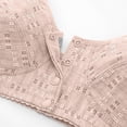 thumbnail image 4 of Njagoc3 Womens Style Bra Plus Size No Steel Ring Bra Front Button Bra Daily Bra, 4 of 5