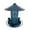 Blue, variant on Diceymbol Bird Feeders for Outdoors, Metal Hanging Wild Bird Feeder, 2 LBs Seeds Capacity, Blue Birdfeeder for Garden Yard Decor, Ideal Gift for Bird Lovers