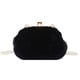 thumbnail image 1 of Bolsa de mensajero con cadena de perlas de felpa, cartera para teléfono, bolso de hombro pequeño Adepaton BST2000778-3, 1 of 6