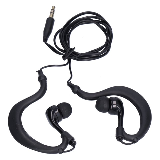Écouteurs de Natation 3,5 mm, Bouchons d'Oreilles à Conduction Étanches Prise Étanche pour Natation Surf avec Bouchons d'Oreilles de Rechange Course Surf Noir