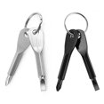thumbnail image 5 of Multifunctional Mini Pocket Tool, Outdoor Emergency Portable With Key Ring, 2 Key Pocket Screwdriver (silver)., 5 of 5